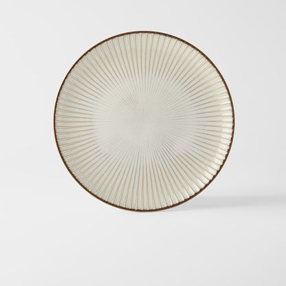 Dinner Plate 23.5cm White Sendan Glaze - Product image 3