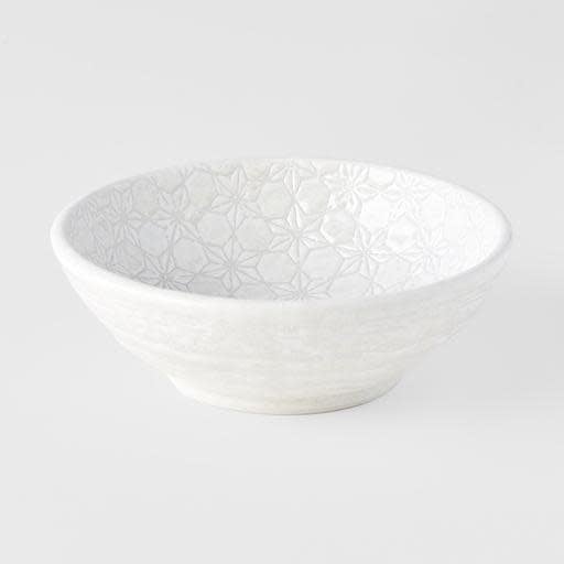 Tapas Bowl 13cm White Star Glaze - Main product image