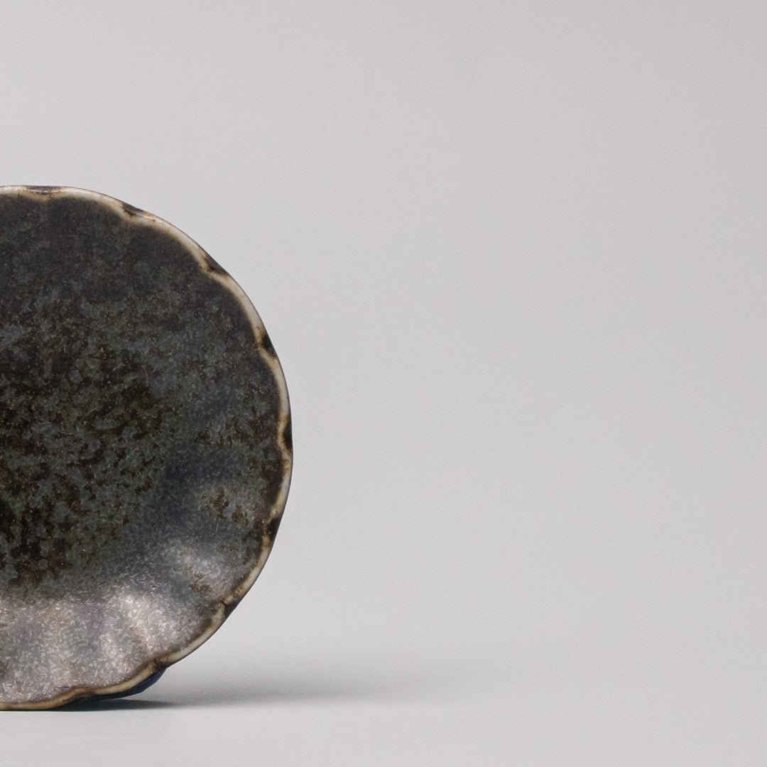 Sauce Dish 8cm Scallop Indigo Fade Glaze - Product image 4