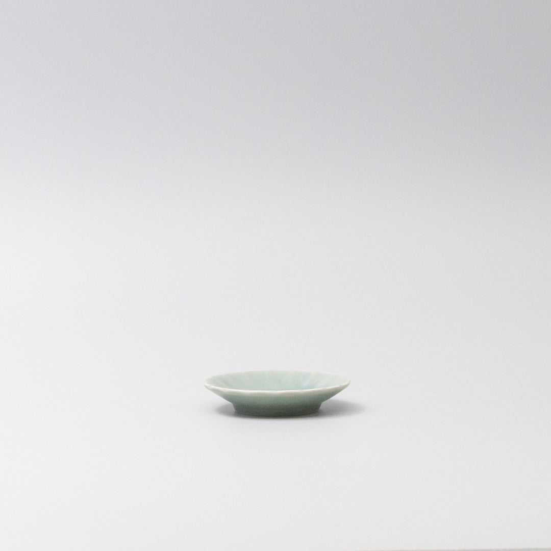 Sauce Dish 8cm Scallop Celadon Gloss Glaze - Product image 3