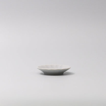 Sauce Dish 8cm Scallop Ice Blue Gloss Glaze - Product image 3