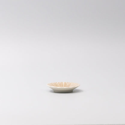 Sauce Dish 8cm Radiant Line Toffee Stripe Glaze - Product image 3