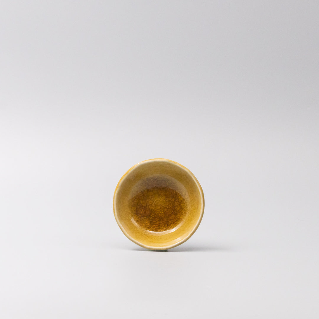 Sauce Dish 9cm Amane Amber Glaze - Product image 3