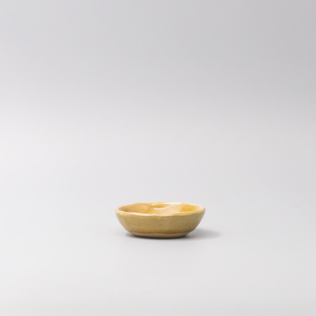 Sauce Dish 9cm Amane Amber Glaze - Product image 4