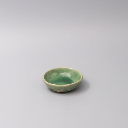 Sauce Dish 9cm Amane Emerald Glaze - Main product image