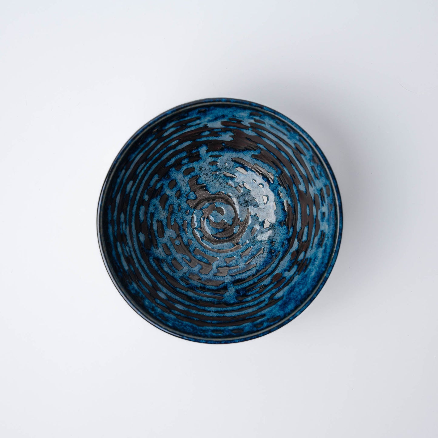 Udon Bowl 19cm Copper Swirl Glaze - Product image 2