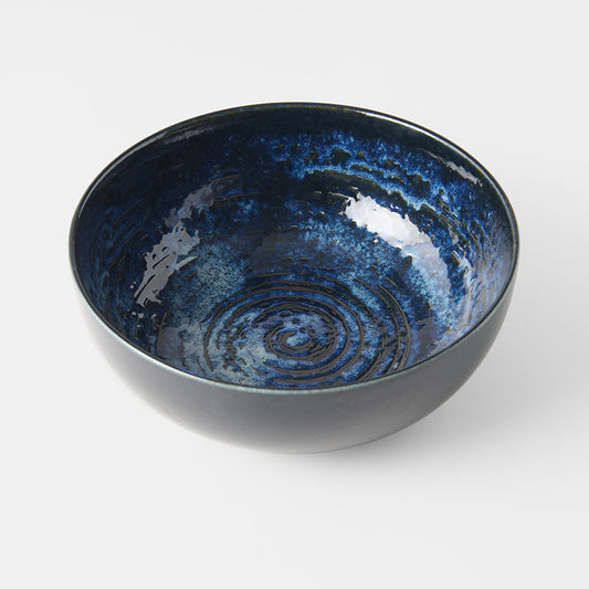 Serving Bowl 24cm Copper Swirl Glaze - Main product image