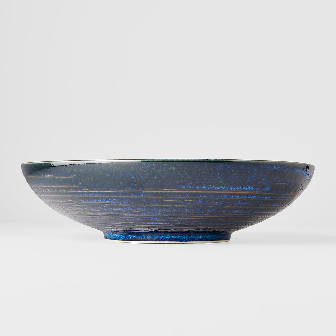 Serving Bowl 29cm Copper Swirl Glaze - Product image 3