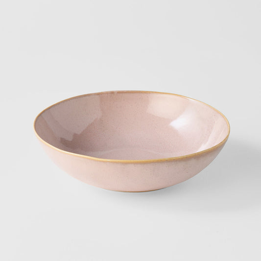 Bowl Oval 16cm Sakura Pink Glaze - Main product image