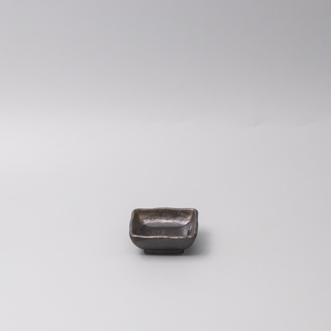 Sauce Dish 7cm Gloss Black Glaze - Main product image