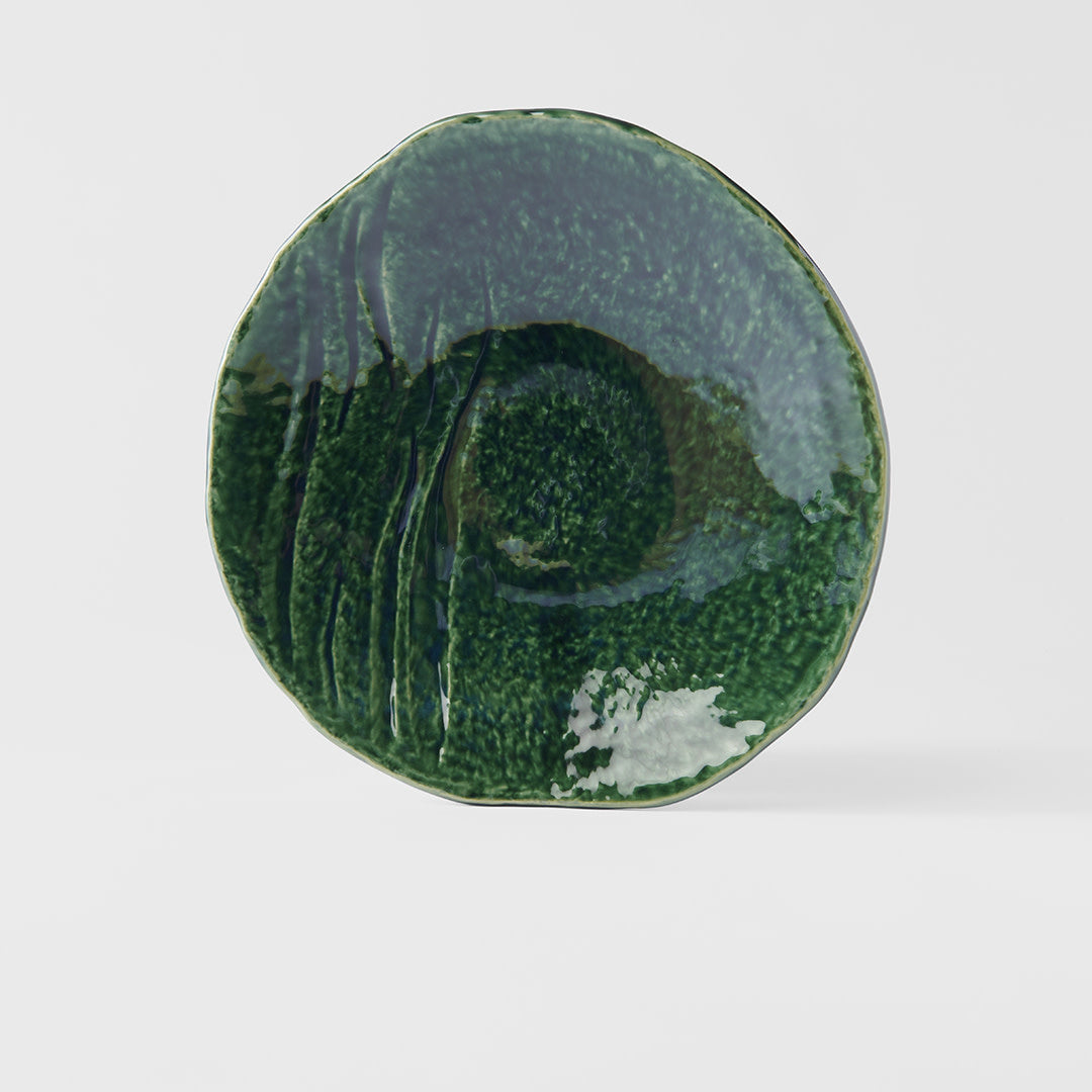 Dinner Plate Organic 27cm Oribe Green Glaze - Product image 3