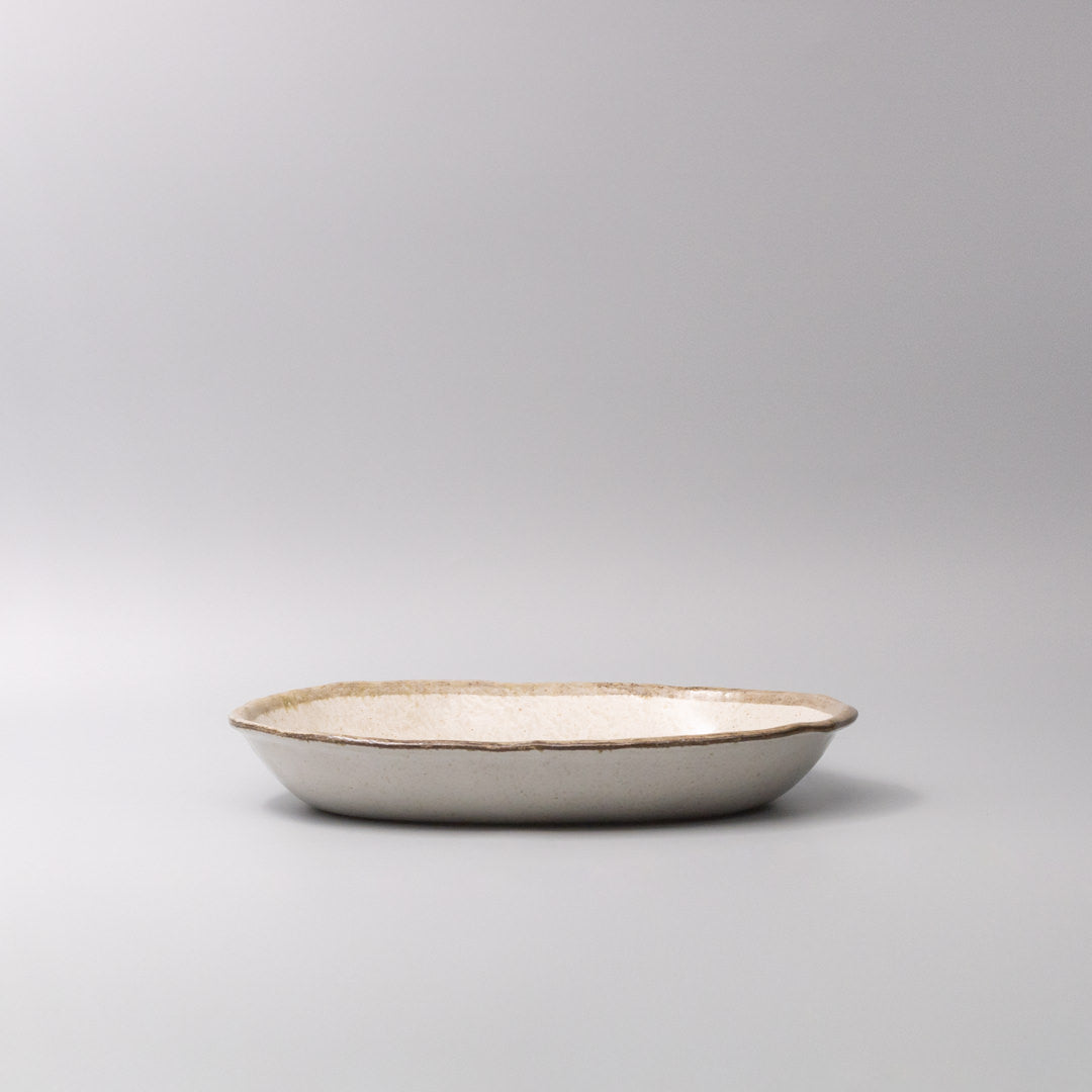 Serving Dish Oval 29cm Flax Glaze - Product image 2