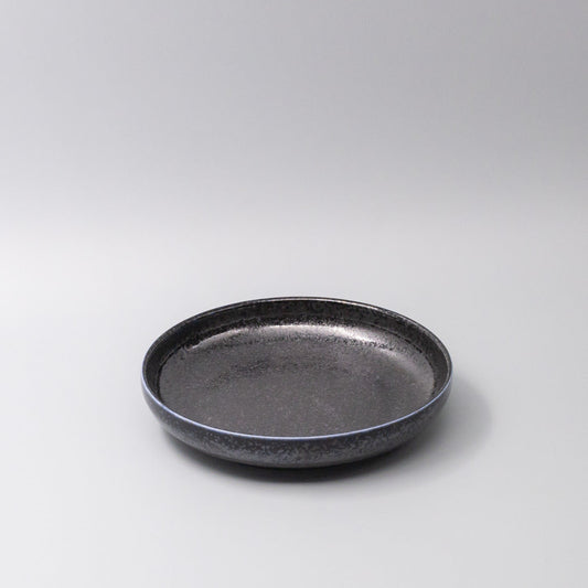 Plate High Rim 22cm Midnight Pearl Glaze - Main product image