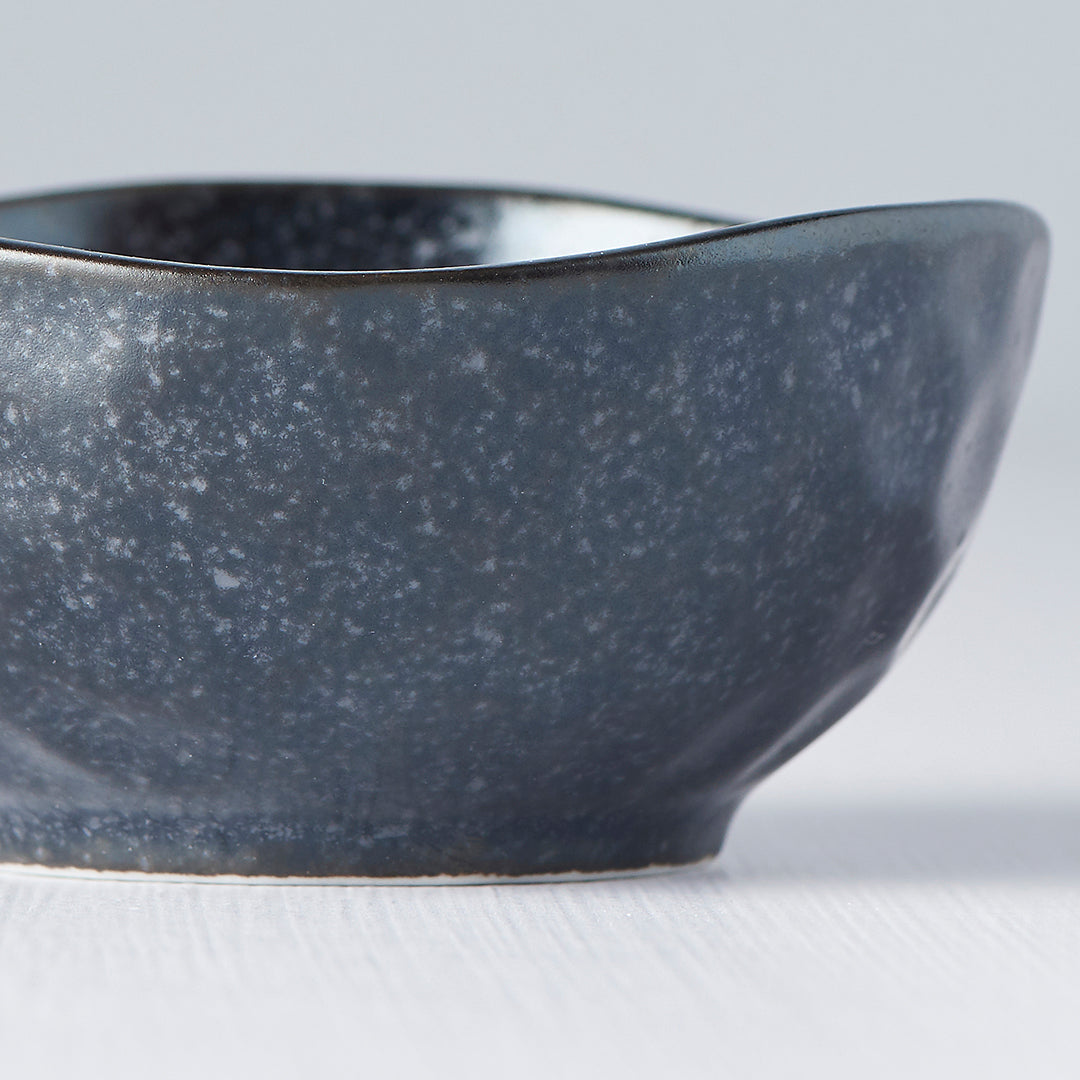 Sauce Dish Organic 9cm Kanso Matt Black Glaze - Product image 5