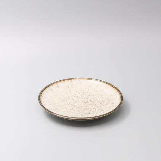 Side Plate 19cm Ivory Pearl Glaze - Main product image