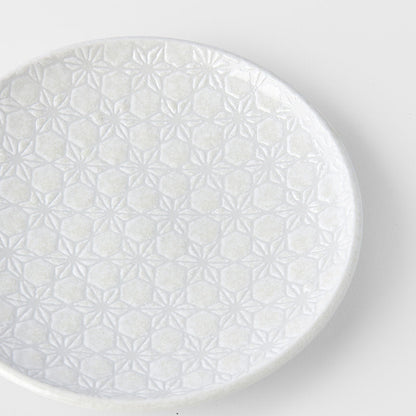 Tapas Plate 17cm White Star Glaze - Product image 3