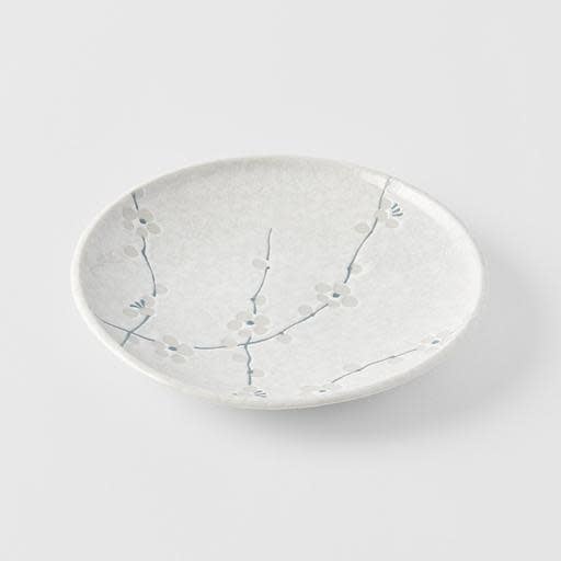 Tapas Plate 17cm White Blossom Glaze - Main product image