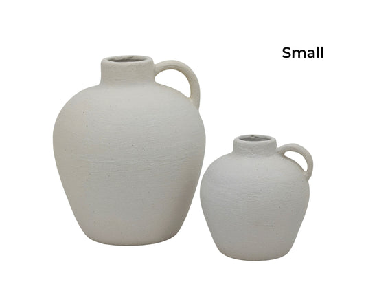 bulk 6 Minimalist Nordic Vase w Handle 12cm - Main product image