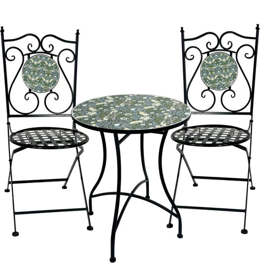 Uccello 3pc Settings Table Chairs - Main product image