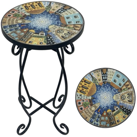 Citta Mosaic Side Table 50cm - Main product image