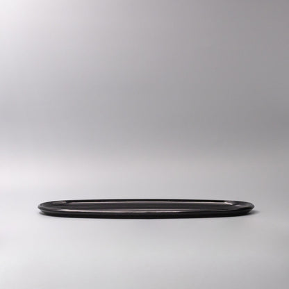 Platter Oval 42.5cm Black Lacquerware Glaze - Product image 2