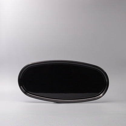 Platter Oval 42.5cm Black Lacquerware Glaze - Product image 3