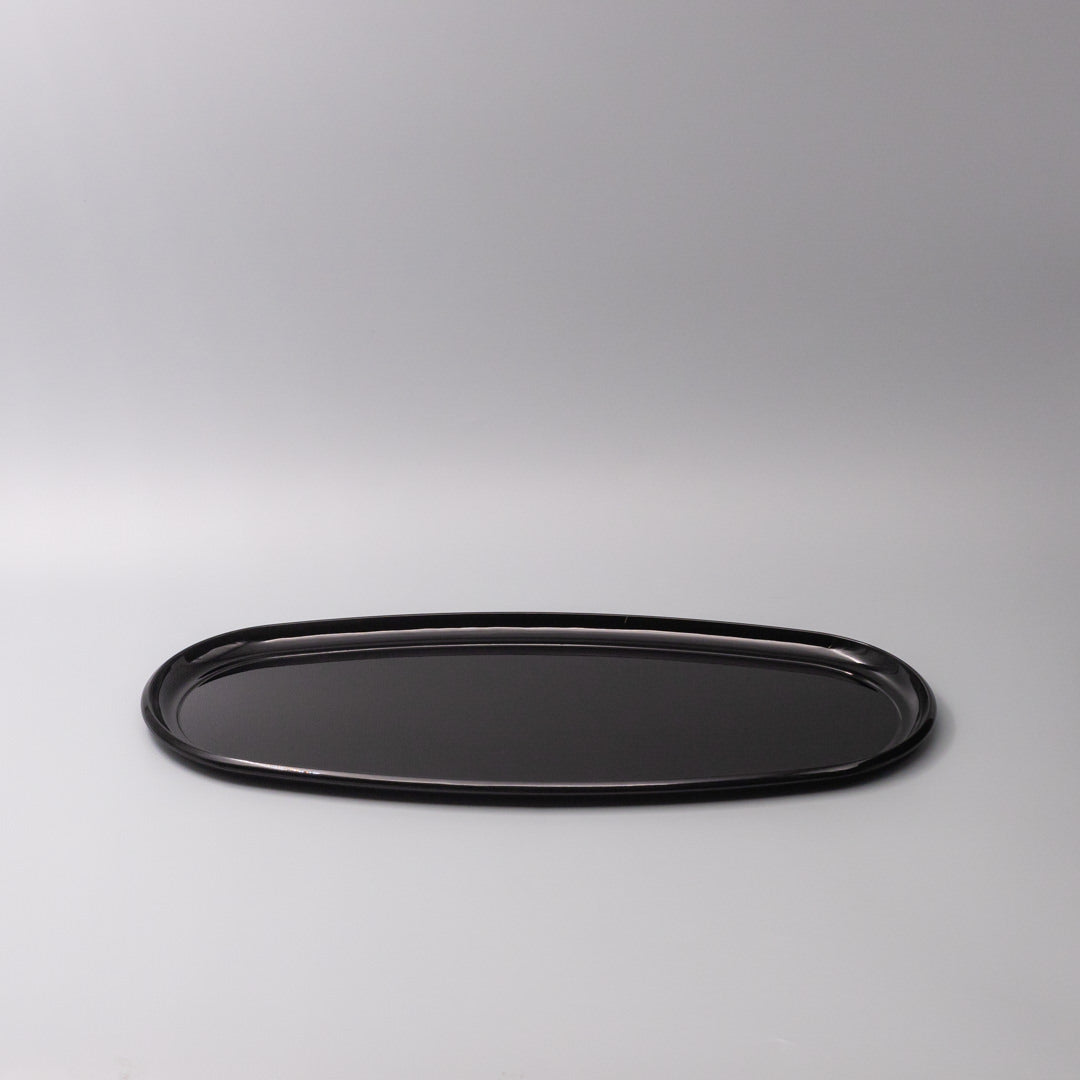 Platter Oval 42.5cm Black Lacquerware Glaze - Product image 5