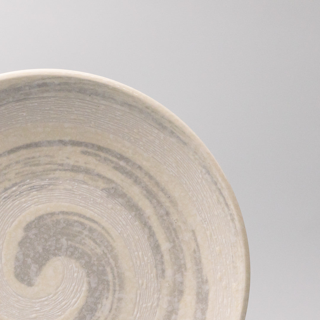 Platter 28.5cm Grey Swirl Glaze - Product image 2