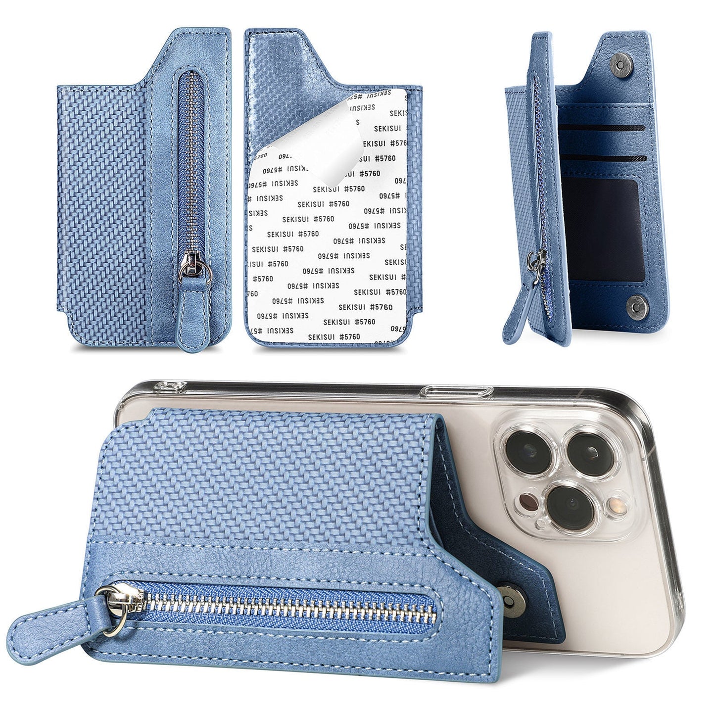 Multifunction Stick - On Phone Wallet