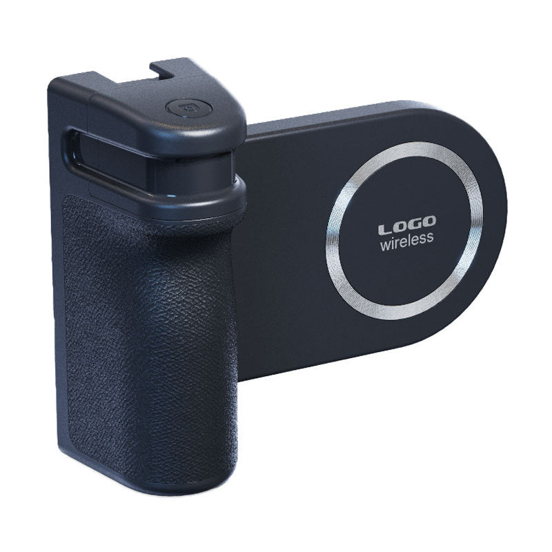 MagSafe Compatible Camera Grip & Phone Stand with Detachable Bluetooth Remote