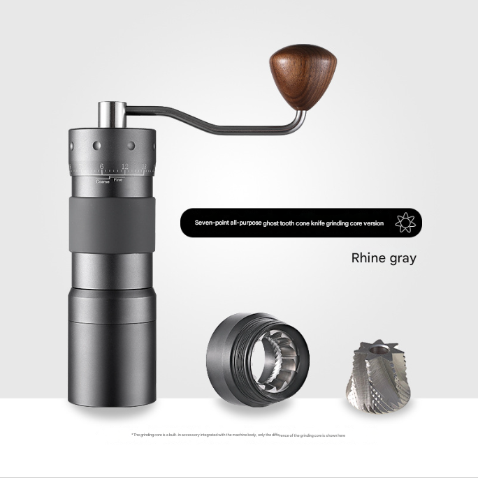 Premium 7 - Star Manual Coffee Grinder - Portable Bean Mil