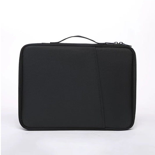 blue 360° Protective Laptop & Tablet Sleeve with Accessory Organizer - Water - Repellent Carrying Case