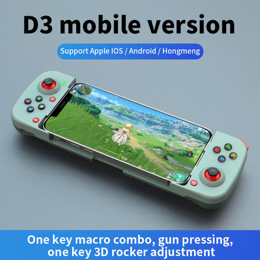 Portable Telescopic Mobile Game Controller - Bluetooth 5.0, iOS - Android