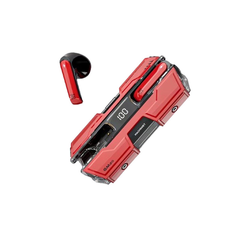 Futuristic TWS Gaming Earbuds - Bluetooth 5.3, Low Latency, HIFI Surround Sound, LED Display