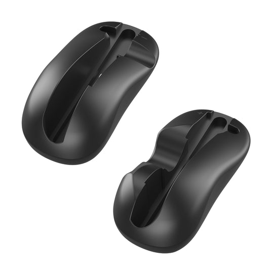 Ergonomic Mouse Grip for Nintendo Switch Joy-Con - 2-Pack Controller Holder (black) - Main product image