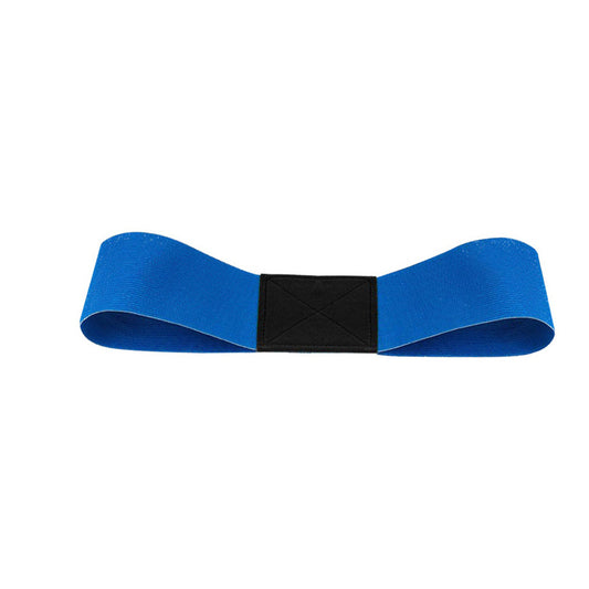 Blue Golf Swing Trainer Arm Band - Simple Posture Corrector for Improved Alignment & Connection - Main product image