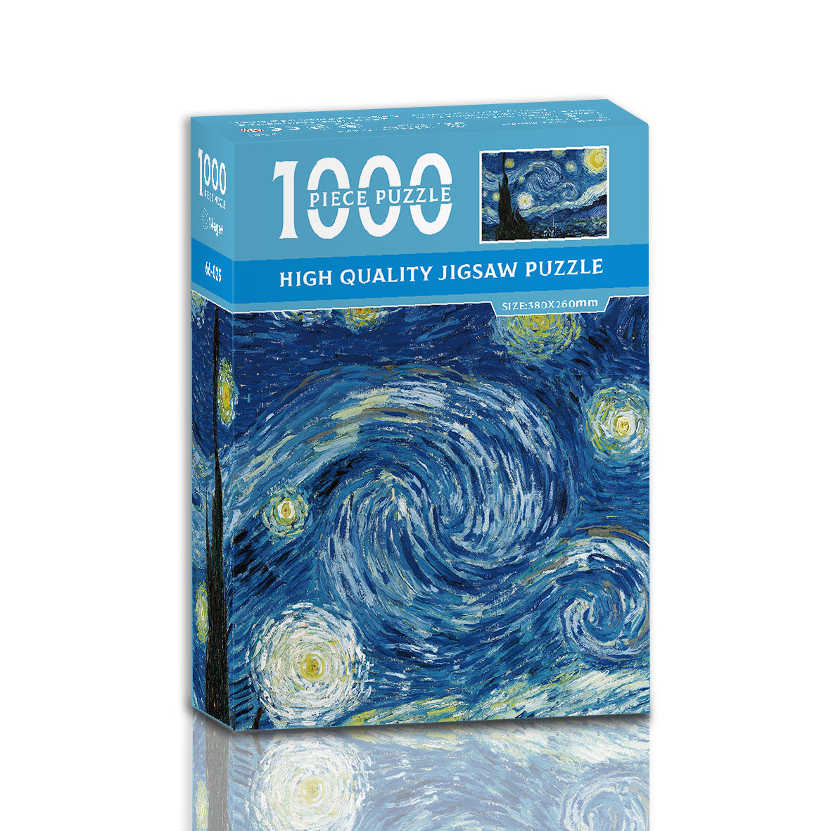 Starry Sky 1000-Piece Jigsaw Puzzle – High-Quality Artistic Puzzle for Adults, Stress Relief & Mental Exercise（66-025） - Main product image