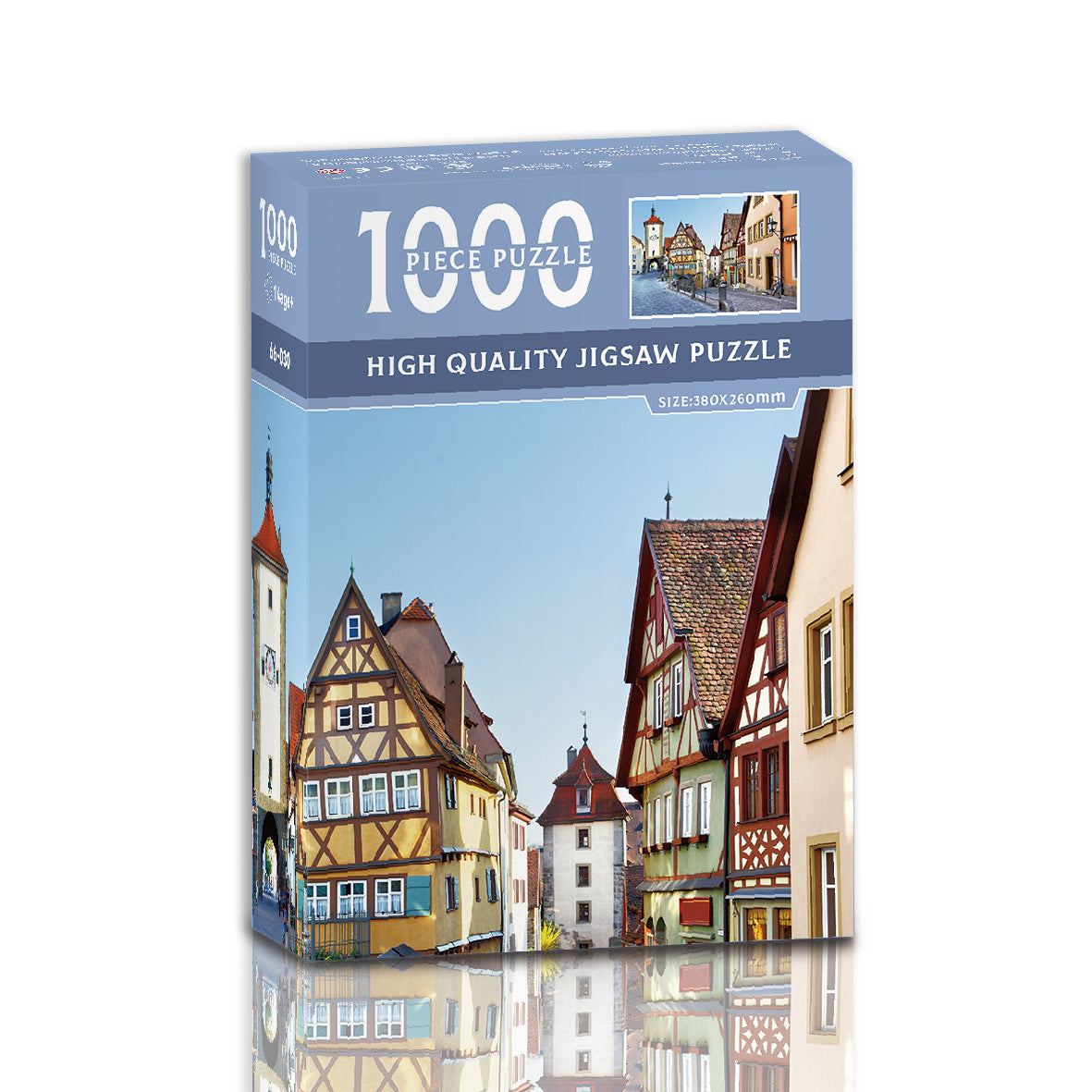 Austrian town 1000-Piece Jigsaw Puzzle – High-Quality Artistic Puzzle for Adults, Stress Relief & Mental Exercise（66-030） - Main product image