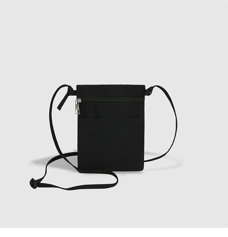 Minimalist Lightweight Nylon Crossbody Phone Bag - Compact & Stylish for Women