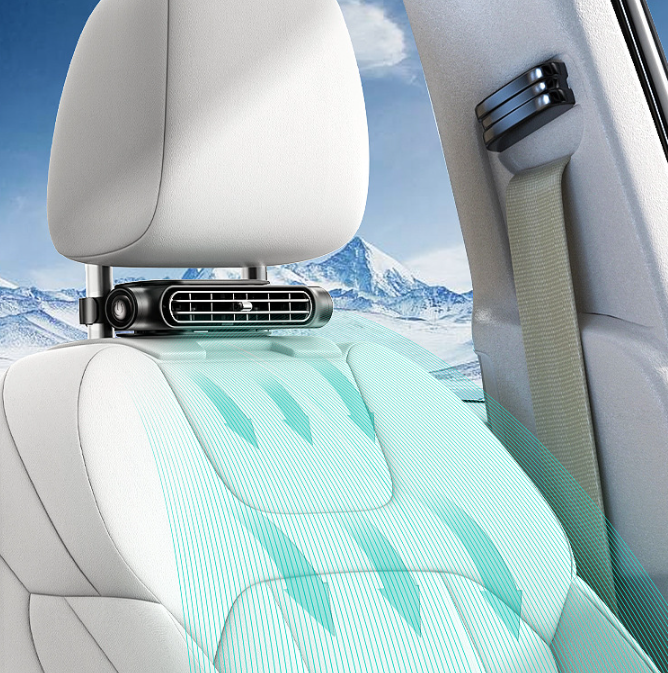 Car Seat Headrest Fan