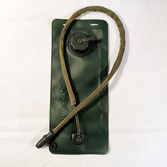 Outdoor Green 3L Hydration Bladder for Running & Cycling - Eco-Friendly PEVA Material Water Reservoir Pack Insert with Bite Valve & 93CM Water Pipe - Main product image