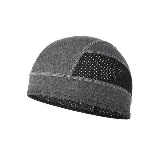 Cooling Mesh Skull Cap Helmet Liner Sweat Wicking Quick Dry Beanie Navy Blue for Cycling Motorbike Running Hard Hat One Size