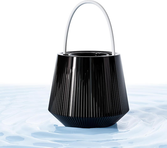 Black Hanging Bathtub Water Purifier with 8-15 Stage Ceramic Filter Core - Removes Chlorine, Scale & Heavy Metals, Easy Installation - Main product image