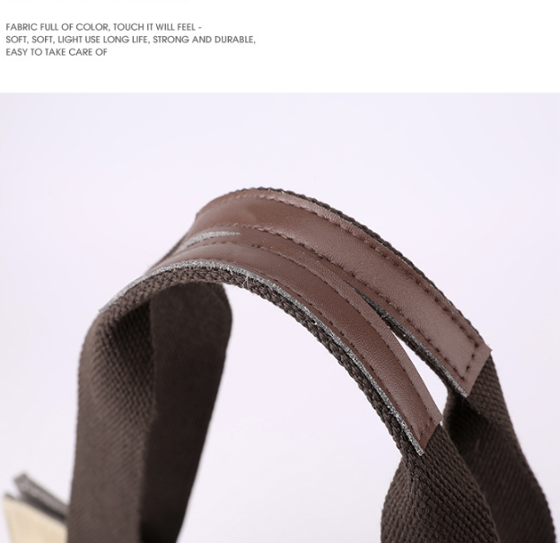 Grey Vintage Patchwork Canvas Tote Bag Large Capacity Multi-Pocket Women's Shoulder Handbag for Office Travel and Daily Use - Product image 3