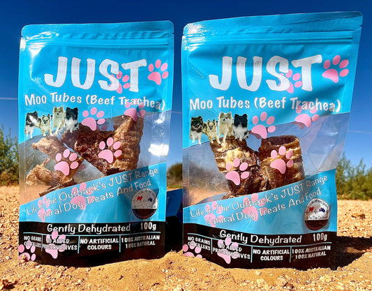 1x Just Moo Tubes ( Beef Trachea ) - Main product image