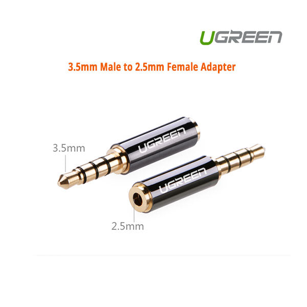 UGREEN 3.5mm Male to 2.5mm Female Adapter (20502) - Main product image